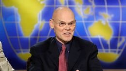 Clinton's U.S. election consultant James Carville advising "Taliban with a tie"