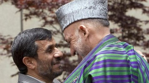 Ahmadinejad congratulates Karzai on "successful" election