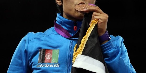 عکس: ثبت لحظات تاریخی مبارزات و پیروزی روح الله نیکپی در المپیک 2012