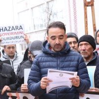 ترابزن: تظاهرات علیه نسل کشی هزاره و ربودن دختران توسط گروه تروریستی طالبان