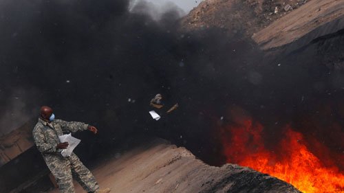 EXCLUSIVE REPORT: American Military Burn Pits Pollute Afghan Countryside (Part 2 of 3)