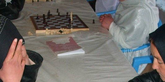 مسابقه شطرنج بانوان در دایکندی