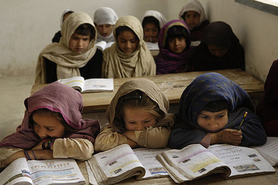 Building a junk school in Afghanistan