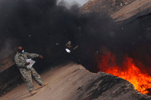 EXCLUSIVE REPORT: American Military Burn Pits Pollute Afghan Countryside (Part 2 of 3)