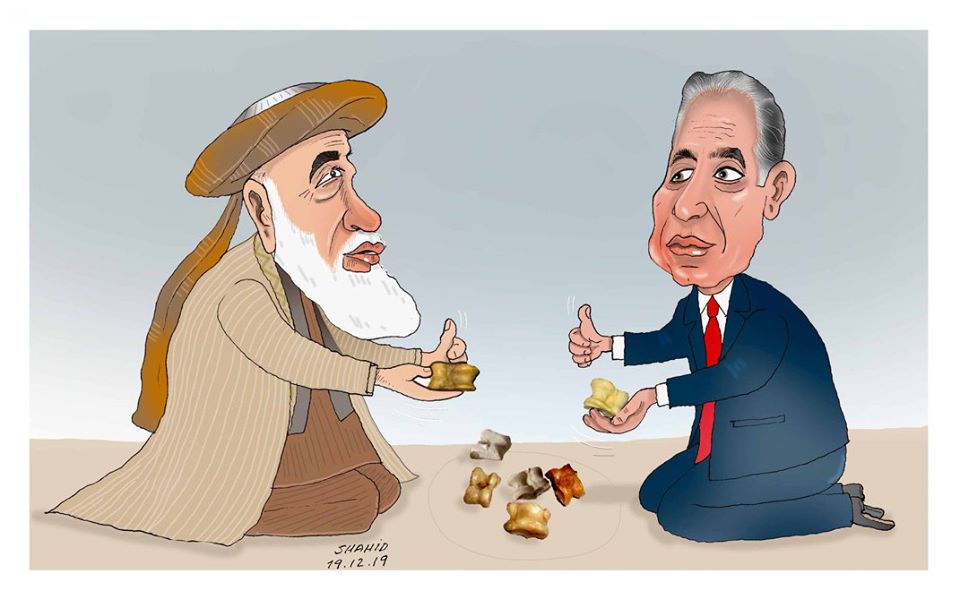 زلمی خلیل زاد و دزد بلخ اختر لوچک